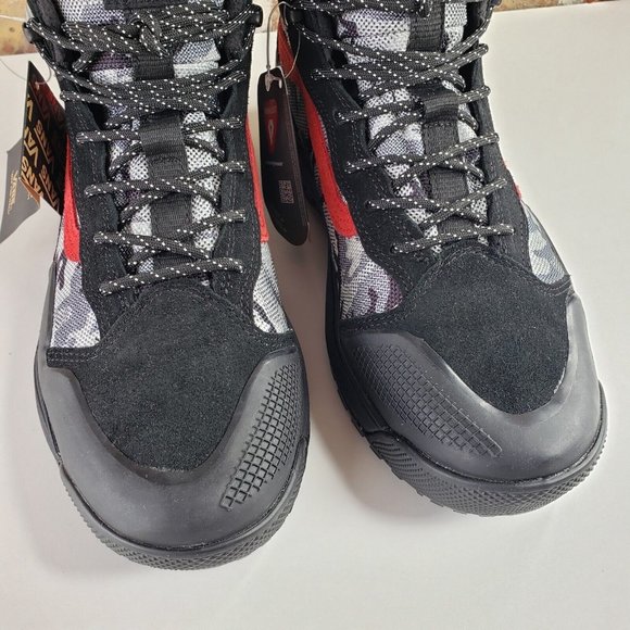 Vans UltraRange Exo Hi MTE 2 Primaloft Boot Mens Size 9.5 Artic Camo / Black Red - Picture 9 of 13